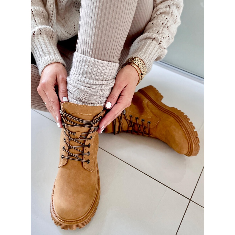 Trapper støvler isoleret Basco Camel beige 2