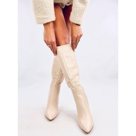 Klassiske Tiffany Beige høje hæle 1