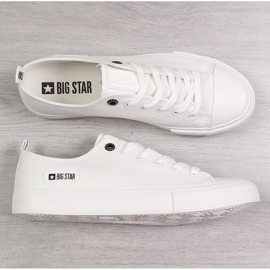 Big Star KK174006 hvide herresneakers 3