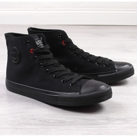 Sorte ankelstøvler Big Star T274033 1