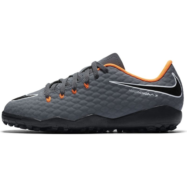 Nike Hypervenom PhantomX 3 fodboldsko grå grå nuancer 2