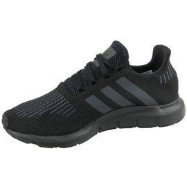 Adidas Swift Run Jr CM7919 sko sort 1