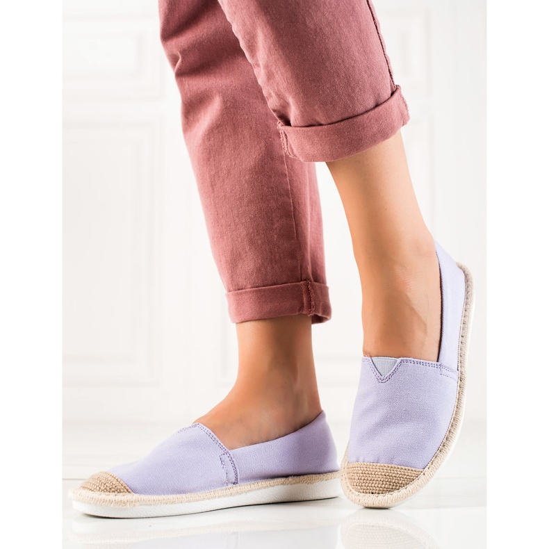 DK Moderigtige lilla espadriller 2
