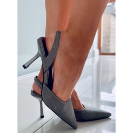 BM Højhælede pumps fra Dolls grå 1