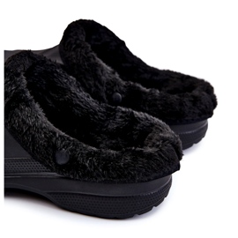 PM2 Varme Crocs slides til mænd, sort Calmo 4