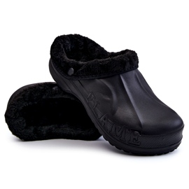 PM2 Varme Crocs slides til mænd, sort Calmo 3