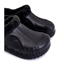 PM2 Varme Crocs slides til mænd, sort Calmo 2
