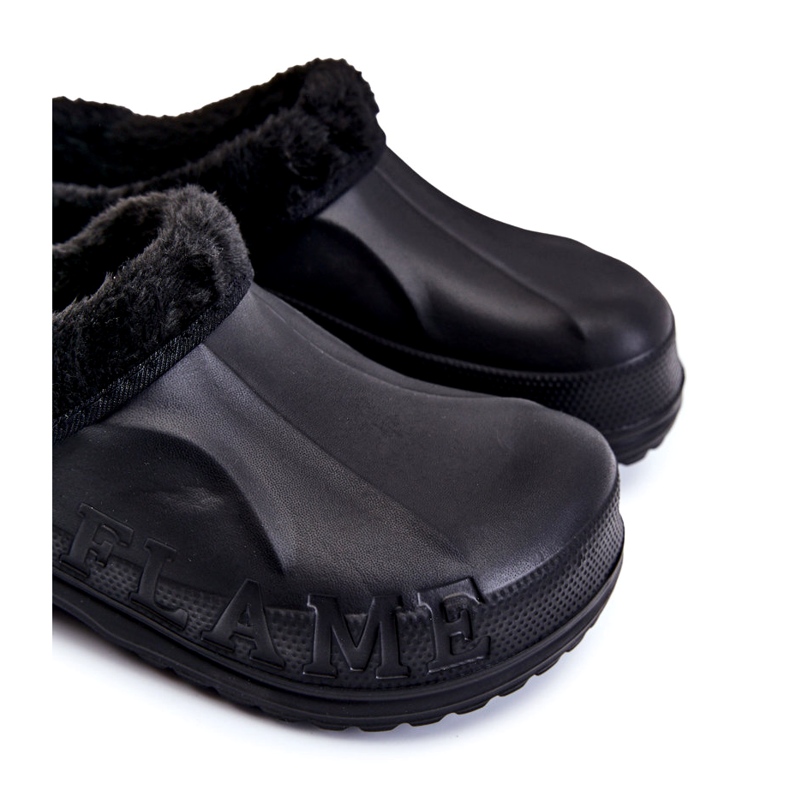 PM2 Varme Crocs slides til mænd, sort Calmo 2
