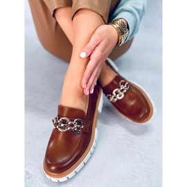 BM Platform loafers fra Catz Camel brun 2