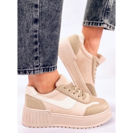 BM Kirby Khaki platform sneakers beige kaki 2