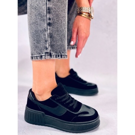 BM Platform sneakers Kirby Black sort 1