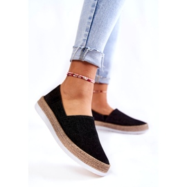 Damesneakers Slip On Big Star KK276008 Sort 2