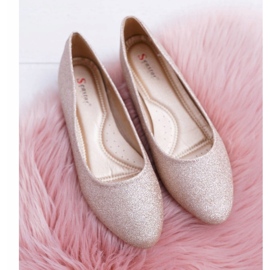 PS1 Ballerinas til kvinder Glitter Golden Fifi gylden 2