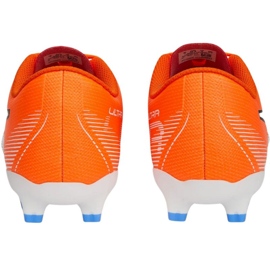 Puma Ultra Play FG/AG Jr 107233 01 fodboldsko orange appelsiner og røde 3