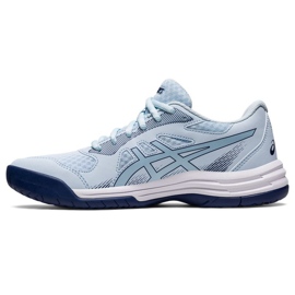 Asics Upcourt 5 W 1072A088 401 volleyballsko blå blå 1