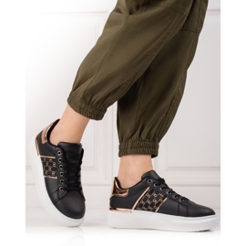 Shelovet sorte platform sportssko 1