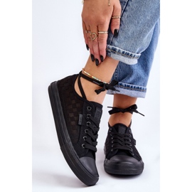 Klassiske lave sneakers Big Star LL274072 Sort 1