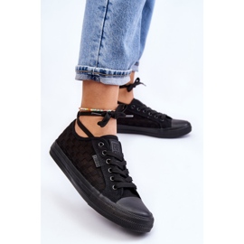 Klassiske lave sneakers Big Star LL274072 Sort 2