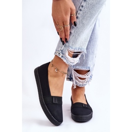 Slip-On Big Star Sneakers til kvinder LL274200 Sort 1