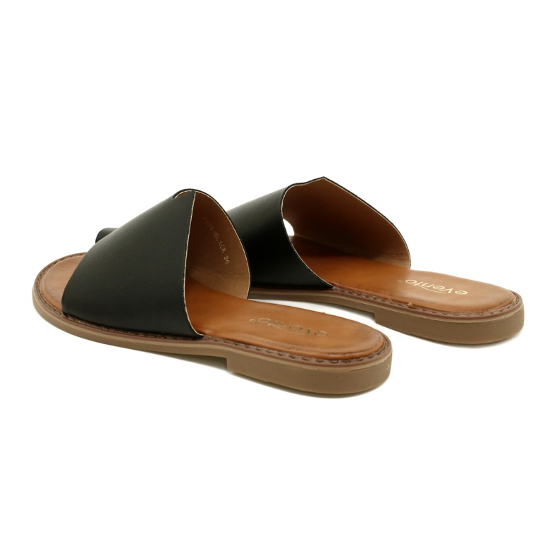 Sort flip-flops Kvinders flip-flops Evento 22SD35-4586 Sort 5