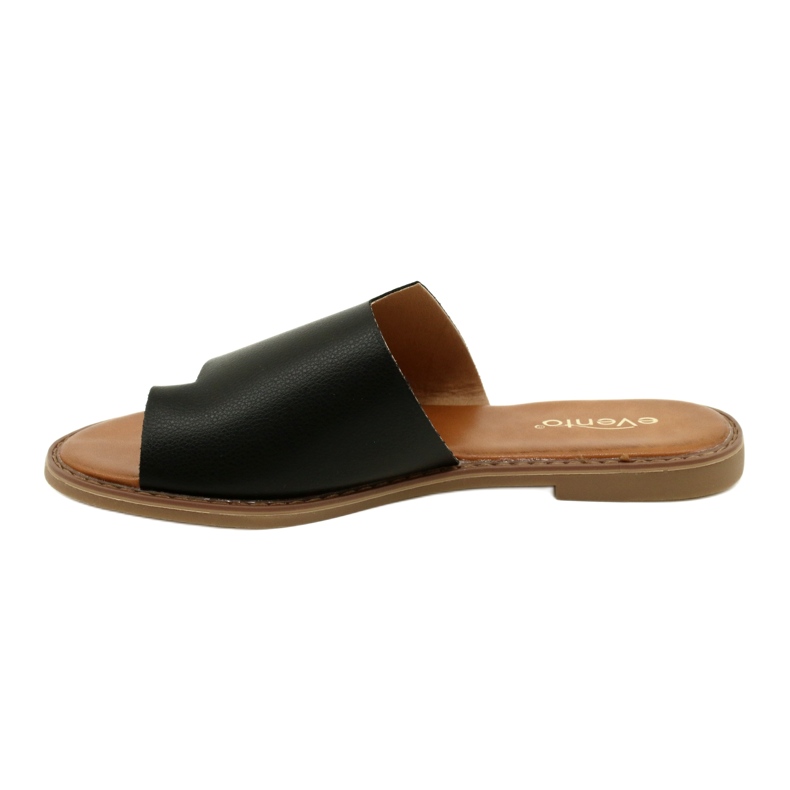Sort flip-flops Kvinders flip-flops Evento 22SD35-4586 Sort 1