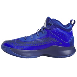 Basketballsko adidas Cross Em Up 5 K Wide W HQ8495 blå blå 1