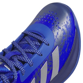 Basketballsko adidas Cross Em Up 5 K Wide W HQ8495 blå blå 5
