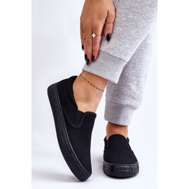 Damesneakers Slip-On Big Star LL274392 Sort 1