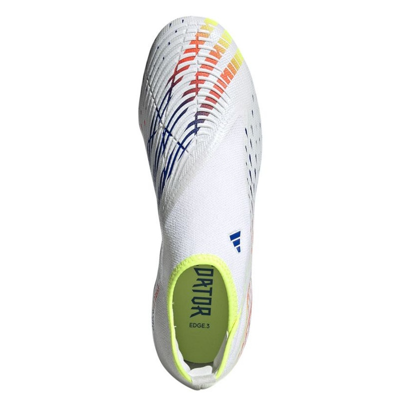 Adidas Predator Edge.3 Ll Fg M GW0999 fodboldstøvler hvid 2