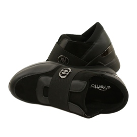 Slip-on Sko Wedge Sneakers Evento 23SP35-5320 Sort 5