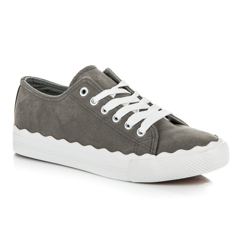 Bunde sneakers grå 1