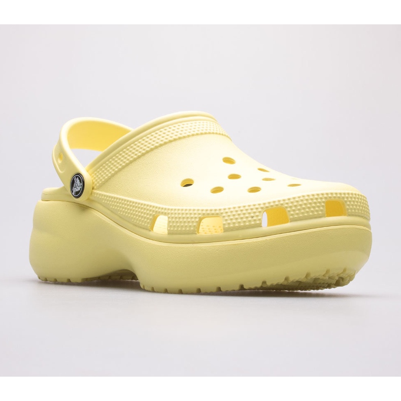 Dame Crocs Classic Platform Clog 206750-7HD gul 1