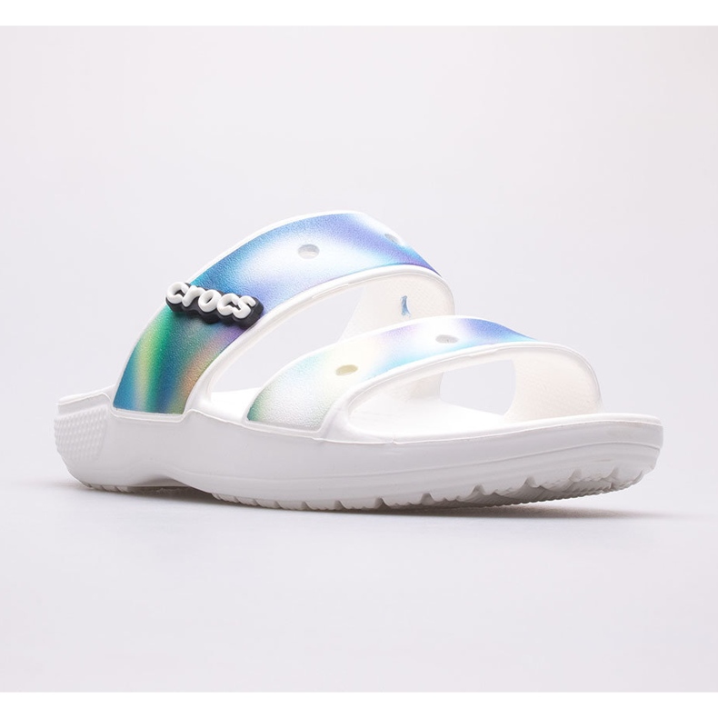 Dame hjemmesko CROCS Classic Solarized Sandal 207771-94S hvid flerfarvet 1