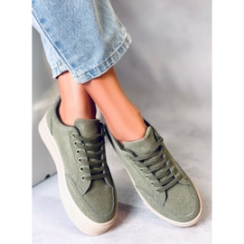 BM Rhonda Green platform sneakers grøn 1