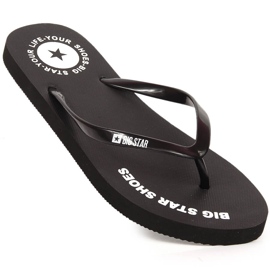 Sorte flip flops Big Star LL274800 1