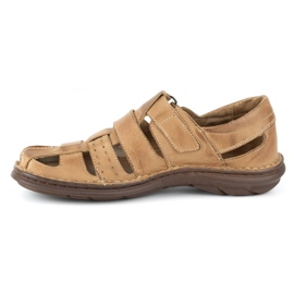 Mario Pala Herresandaler 467 Beige 1