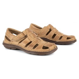Mario Pala Herresandaler 467 Beige 2