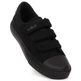 Herre velcro sorte sneakers Big Star LL174631 1