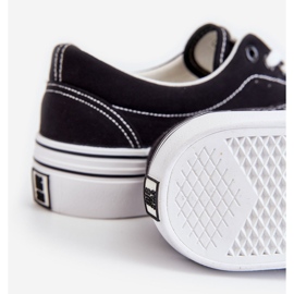 Dame Big Star Platform Sneakers LL274230 Sort 2