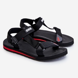 Velcro-sandaler til mænd Big Star DD174717 Sort 1