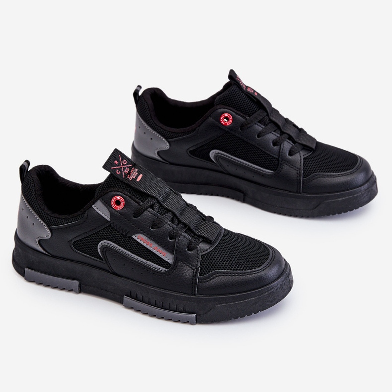 Dame Cross Jeans Low Sneakers LL2R4012C Sort 2