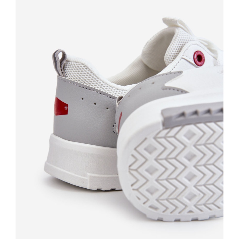 Dame Cross Jeans Low Sneakers LL2R4011C Hvid 2
