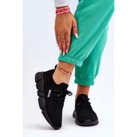 Lette sneakers til kvinder Memory Foam System Big Star JJ274269 Sort 1