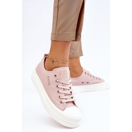 Big Star LL274970 Nude Low Sneakers lyserød 2