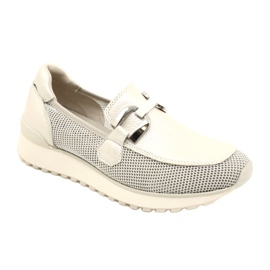 Loafers CAPRICE 9-24502-20 132 PEARL COMB hvid 1