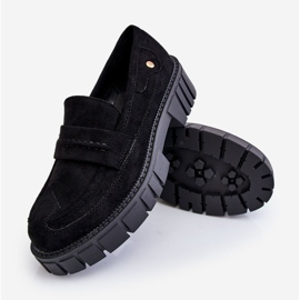 PS2 Slip-on sko i ruskind til kvinder Sort Fiorell 1