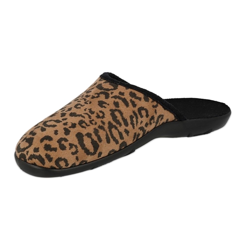 Befado farvede damesko 235D181 brun sort 1