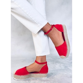 Espadriller, sandaler rød 2138 Rød 4