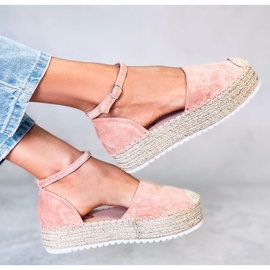 Espadrilles, sandaler pink 2138 Pink lyserød 5