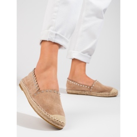 Vinceza beige espadriller til kvinder 1